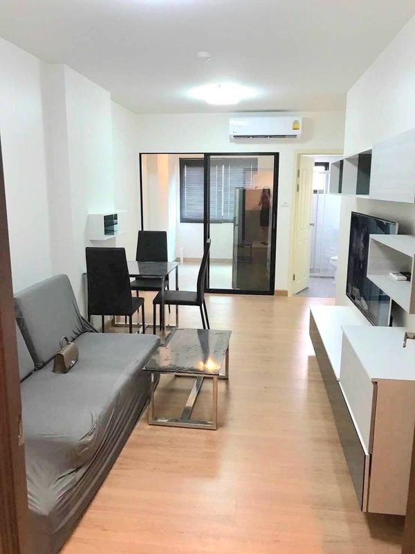 ห้องใหญ่ 48 ตร.ม. ชั้นสูง วิวโล่ง ใกล้รถไฟฟ้าสายสีชมพู พร้อมอยู่