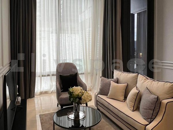▚ LK140ツ Super Luxury Residenc Ashton Silom 2BR 2BA, 72.5 sq.m. Fully Decorated, Ready to Move In 