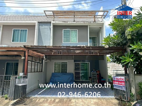 ทาวน์เฮ้าส์ 2 ชั้น 28.6 ตร.ว. หมู่บ้านเดอะคัลเลอร์บางนา กม.10 ซอยมหาชัย ถนนบางนา-ตราด บางพลี สมุทรปราการ