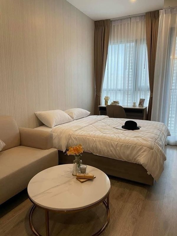 🌇✨ KnightsBridge Prime Onnut | 17th floor, open view, doesn't block the view 🍃 Balcony facing east, cool and comfortable 🚇 Walking distance to BTS On Nut + spectacular central area, 3 floors