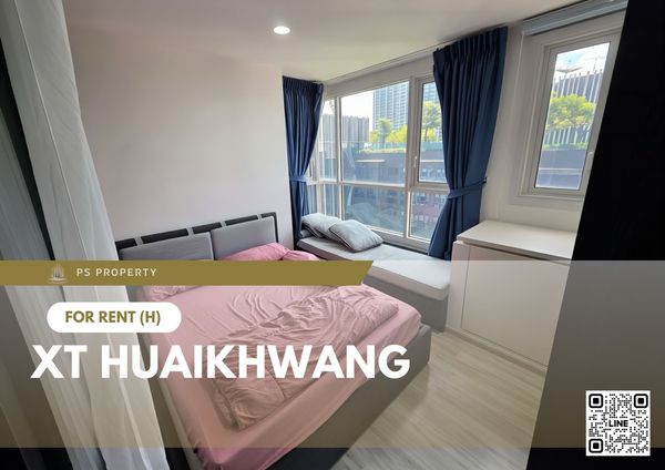 ให้เช่า 🔥 XT HUAIKHWANG 🔥 เฟอร์นิเจอร์ และ เครื่องใช้ไฟฟ้าครบ ใกล้ MRT ห้วยขวาง