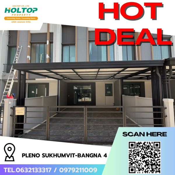 #R10336 🎉 200669 House for rent Pleno Sukhumvit-Bangna 4