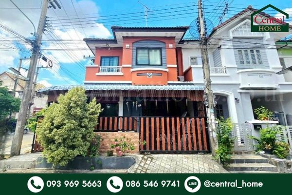 Townhome Baan Warangkul Rangsit - Khlong Sam (corner house) ready to move in, cheapest price in the project.