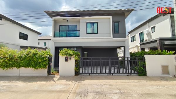 🏡 ขาย บ้านเดี่ยวสไตล์ Minimal โครงการ Grand Britania วงแหวน-รามอินทรา ติดสวนส่วนกลาง ทำเลทอง!