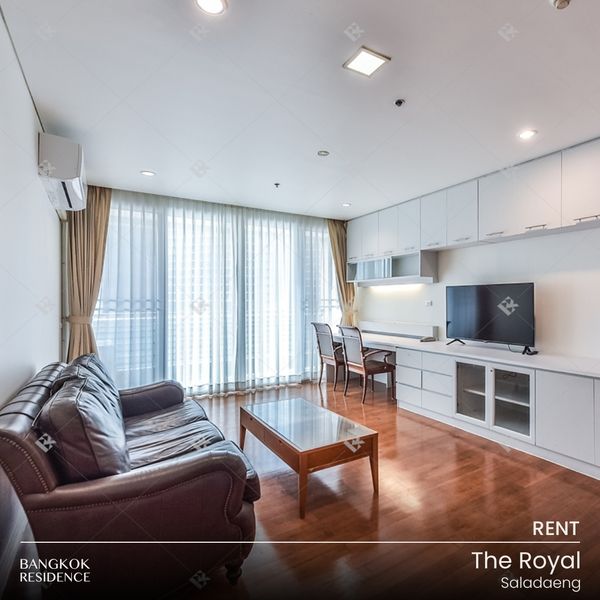  เช่าคอนโด 💎 The Royal Saladaeng 3นอน 150ตร.ม. 75k 💫 วิวสวยมาก ใกล้ MRT สีลม 