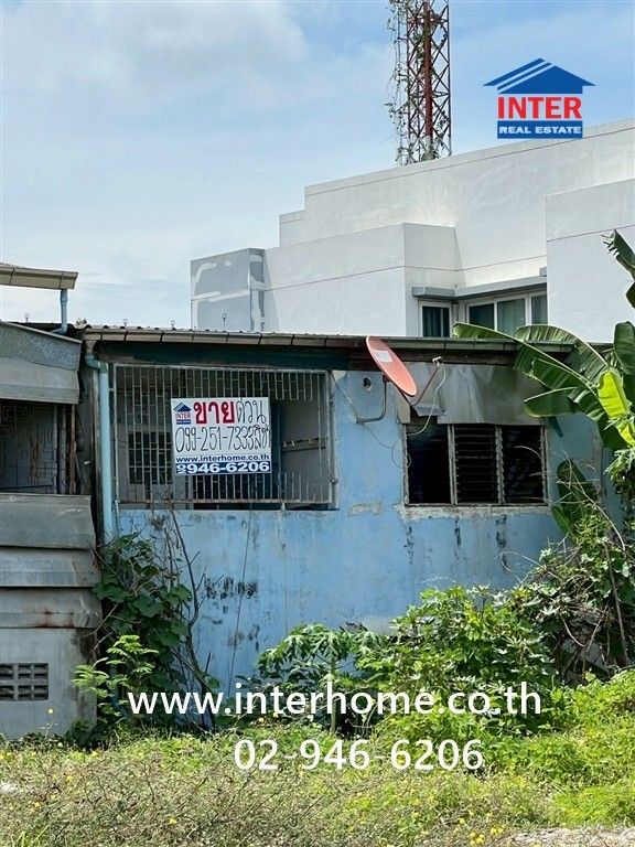 2-story detached house, 53 sq m. Detached house, Soi Pracha Uthit 76, Intersection 8, Kanchanaphisek Road. Soi Pracha Uthit 76 Road, Intersection 8, Thung Khru District, Bangkok