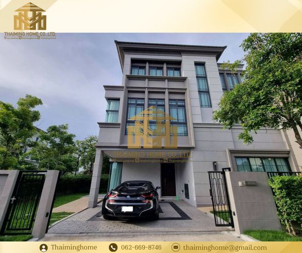 ขายบ้านแปลงมุม ทำเลดีที่สุดในโครงการ ราคาพิเศษต่ำกว่าตลาด เขตประเวศ กรุงเทพมหานคร (TH07-2526)