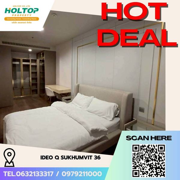 #L801 🎉 23/06/2026 Condo for Rent: Ideo Q Sukhumvit 36