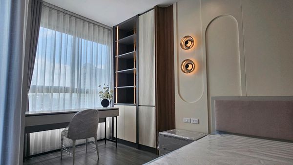 🔥For Rent Now🔥 Ideo Rama 4 - Sukhumvit 🚆 Near BTS Phra Khanong | 2 Bedrooms, 23rd Floor, Beautiful View with Bathtub ✨. Fully Furnished unit. Convenient location, connecting Sukhumvit and Rama 4.