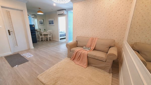 🔥For Rent Now🔥 Sense of London Sukhumvit 109, newly renovated 2-bedroom unit, near BTS Bearing.