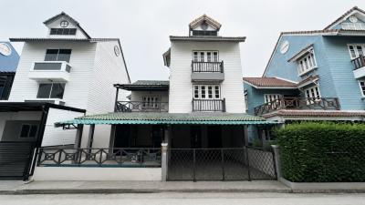 For Sale House , Rom Mai 1 Village , MRT-Min Buri Market , Bang Chan , Khlong Sam Wa , Bangkok , CX-157822