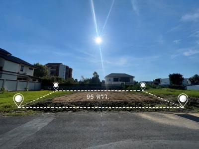 For Sale Land 95 sq.w , located on Soi Chaengwattana-Pak Kret 24, near World Medical Hospital , MRT Pink Line , Pak Kret , Pak Kret , Nonthaburi , CX-159879