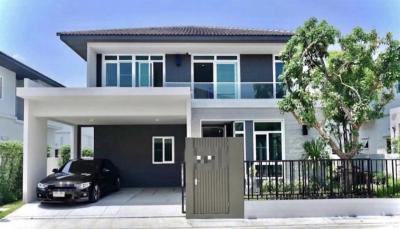 For Sale House , Mantana 2 Bangna Km.7 , nice view , wide frontage , Bang Kaeo , Bang Phli , Samut Prakarn , CX-160510