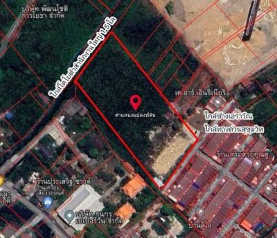 ขายขาย ที่ดิน 7 ไร่ ผังสีเหลือง ใกล้ทางหลวงหมายเลข 9 - ถ.กาญจนาภิเษก , BTS ช้างเอราวัณ, Toyota สำนักงานใหญ่   ปากน้ำ เมืองสมุทรปราการ สมุทรปราการ CX-160470