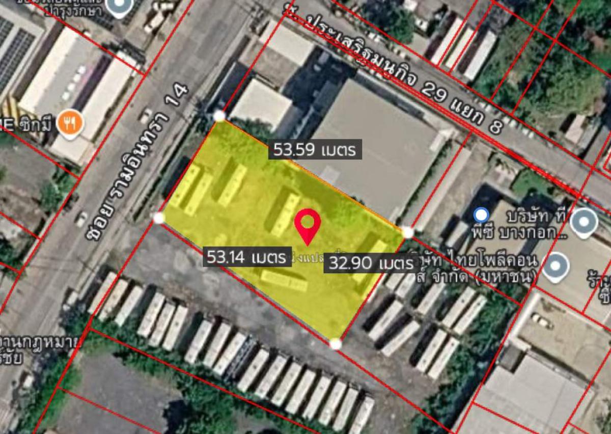 Land in Ramintra 14 / 20.7 Square Wa (FOR SALE) TPM424 Land in Ramintra 14 / 20.7 Square Wa (FOR SALE) TPM424