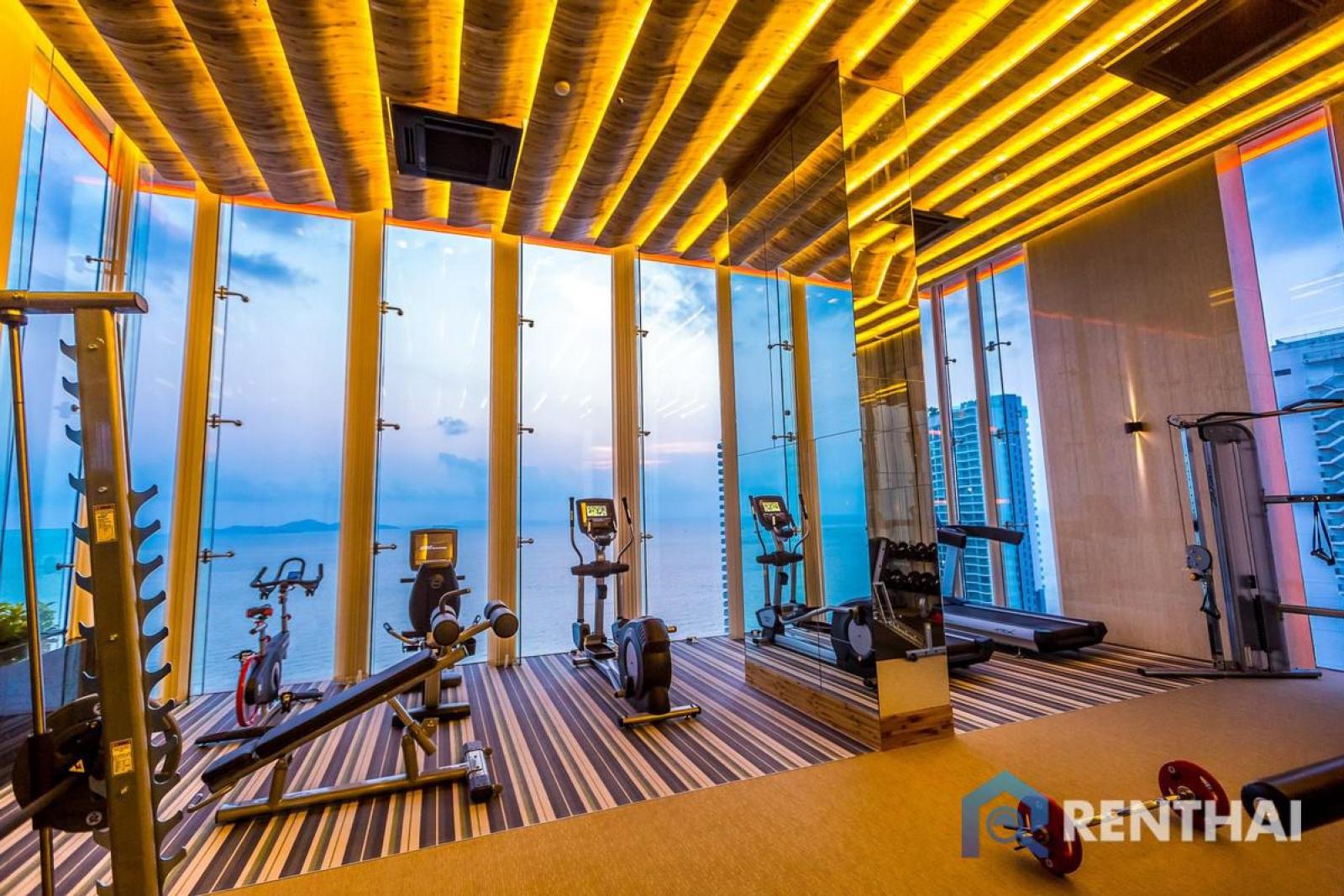 ราคาเบาๆ The Riviera Wongamat สตูดิโอ ห้องเห็นวิวเมืองและวิวทะเล  ชื่อต่างชาติ – รูปที่ 2