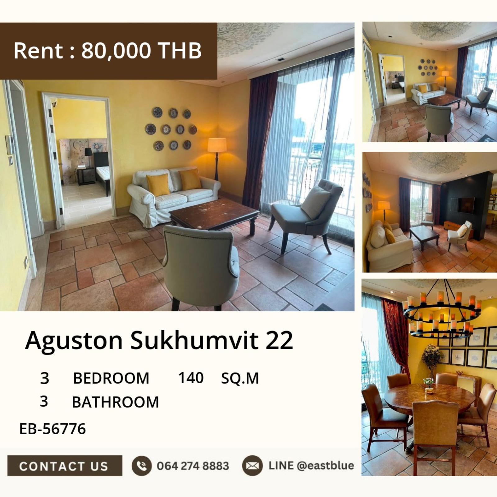 20/07/2026, 🔥 ด่วน! คอนโดหรู Aguston Sukhumvit 22 ใจกลางพร้อมพงศ์
3 ห้องนอน วิวดี เพียง 80,000 บาท/เดือน 🏢 0642748883 20/07/2026, 🔥 ด่วน! คอนโดหรู Aguston Sukhumvit 22 ใจกลางพร้อมพงศ์
3 ห้องนอน วิวดี เพียง 80,000 บาท/เดือน 🏢 0642748883