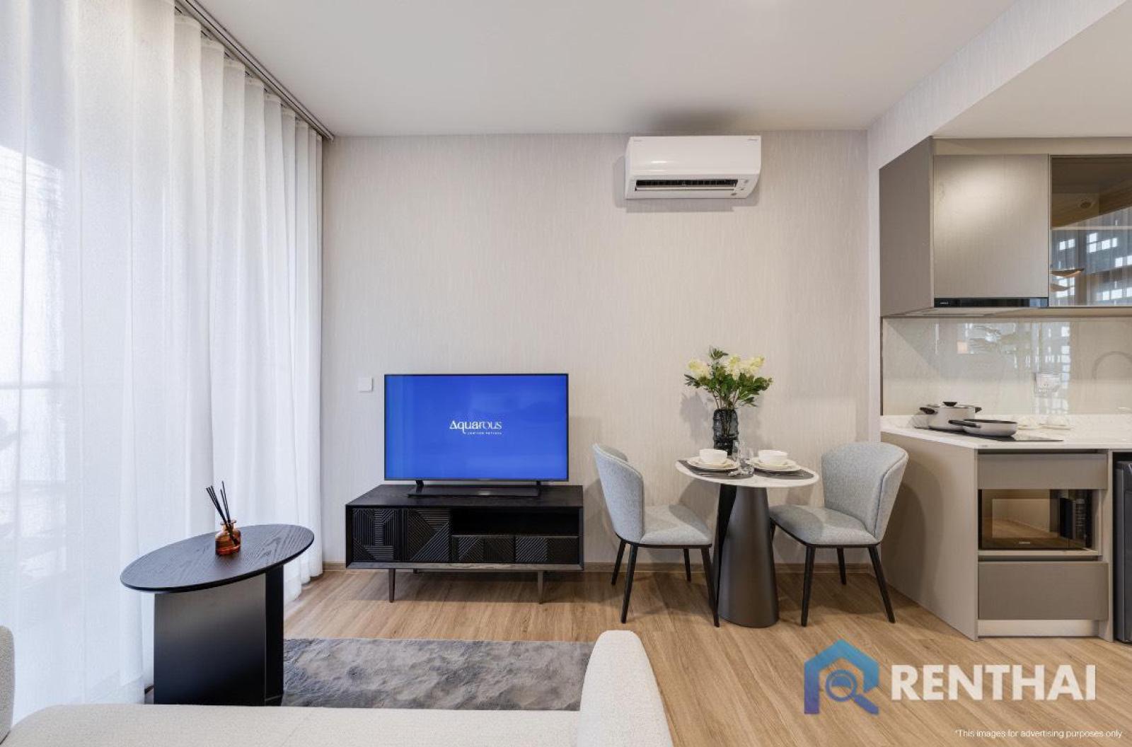 คอนโดหรู 1 ห้องนอนใน Aquarous จอมเทียน พัทยา – วิวทะเลในราคาสุดคุ้ม! – รูปที่ 2