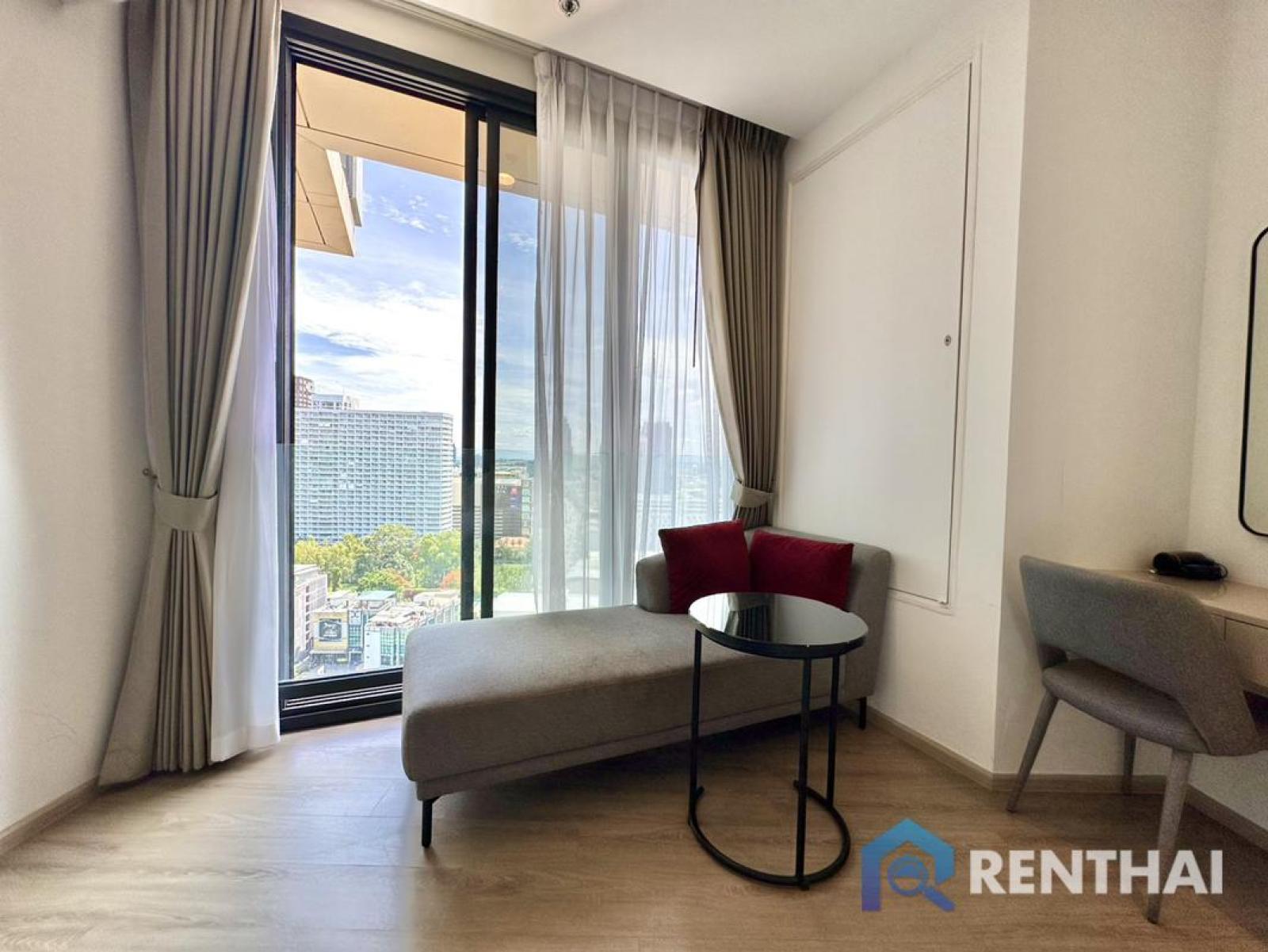 คอนโดหรู 1 ห้องนอนที่เอดจ์ เซ็นทรัล พัทยา - เฟอร์นิเจอร์ครบ, 5.6 ล้านบาท – รูปที่ 2
