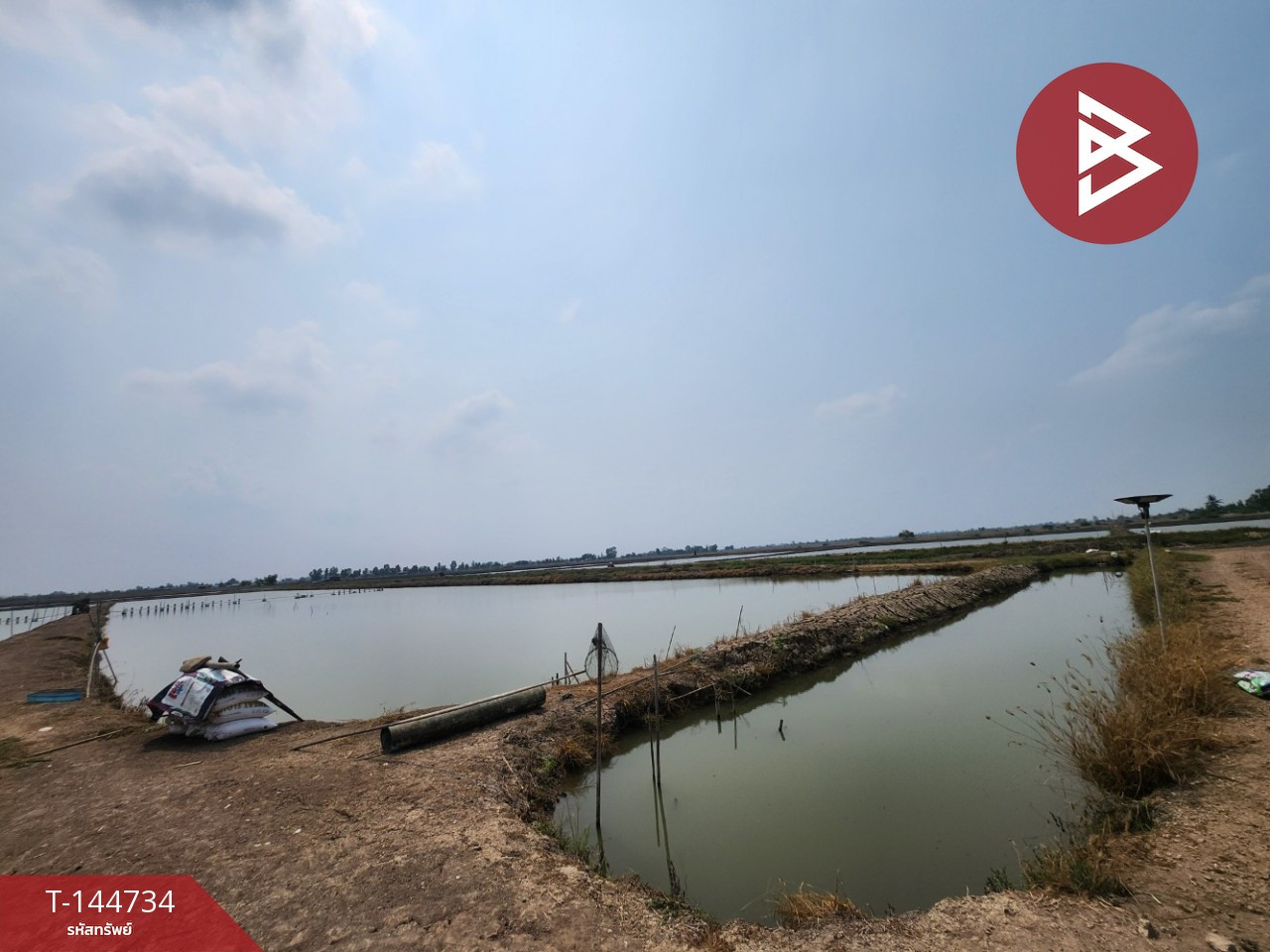 Empty land for sale, area 9 rai 98 sq m, Kamphaeng Saen, Nakhon Pathom. – รูปที่ 3