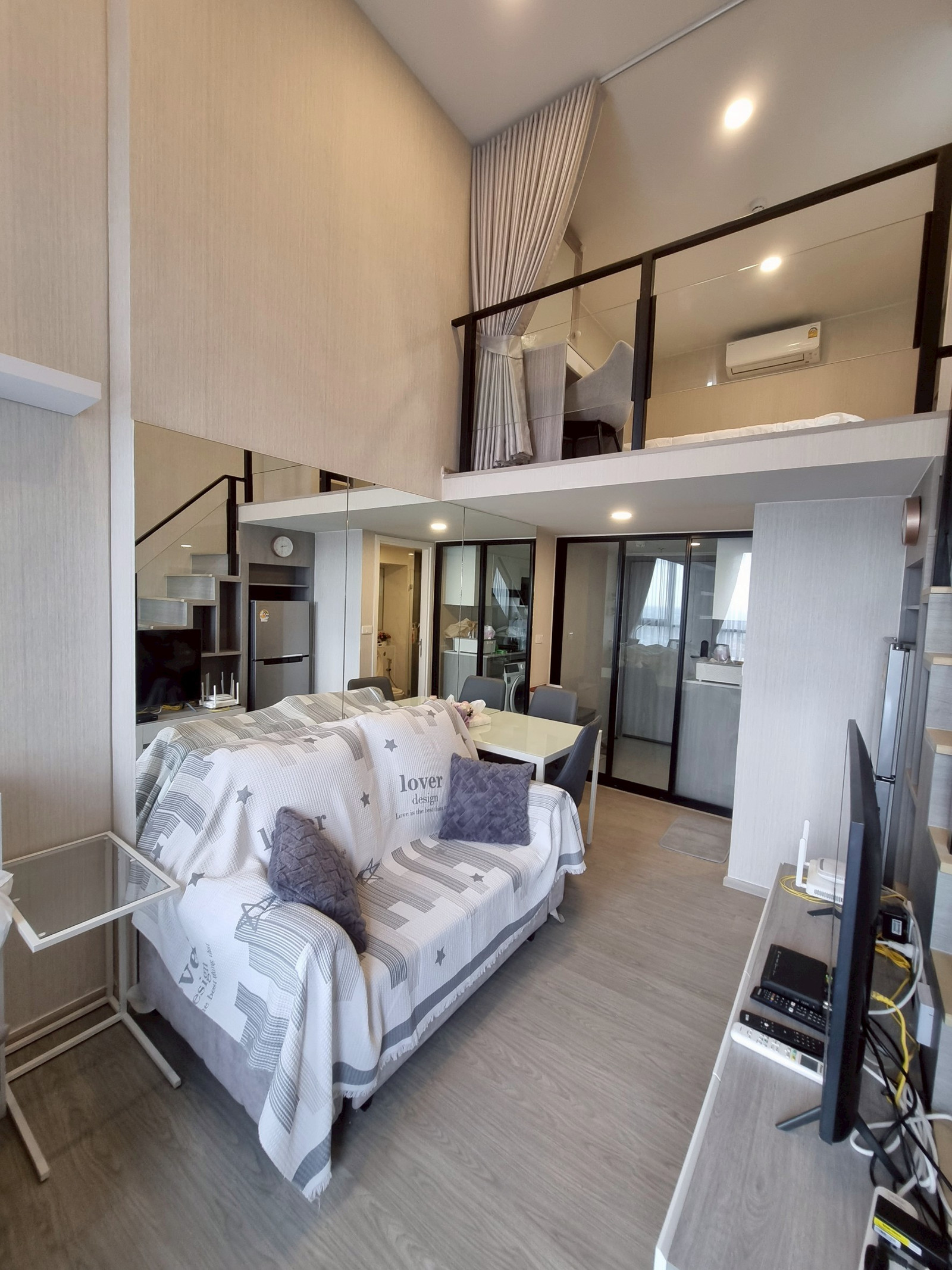 ✨ ให้เช่า Origin Plug and Play Ramkhamhaeng Triple Station คอนโดสวยหรู ห้อง Duplex 2 ชั้น  ✨  – รูปที่ 3