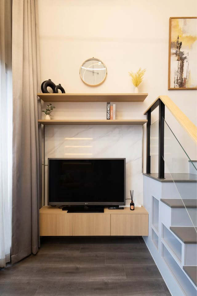 ห้องDuplex แต่งหรูเฟอร์ฯครบ พร้อมเข้าอยู่⭐ให้เช่า KnightsBridge Space Ratchayothin 🍂 – รูปที่ 4