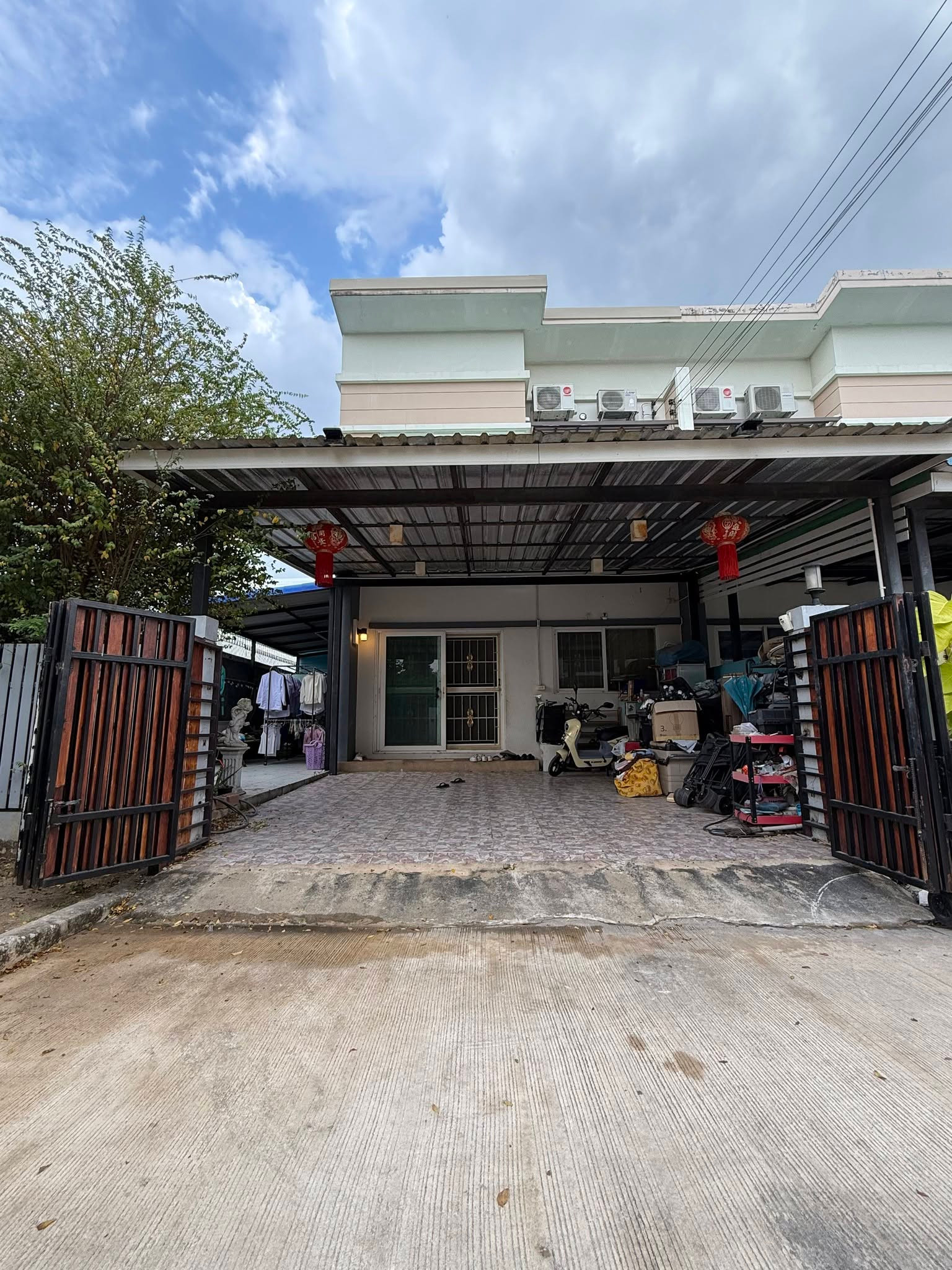 🔥 For sale: end-unit townhouse Novoville Lam Luk Ka Khlong 5 | Next to Lam Luk Ka Water Park | Free EV Charger