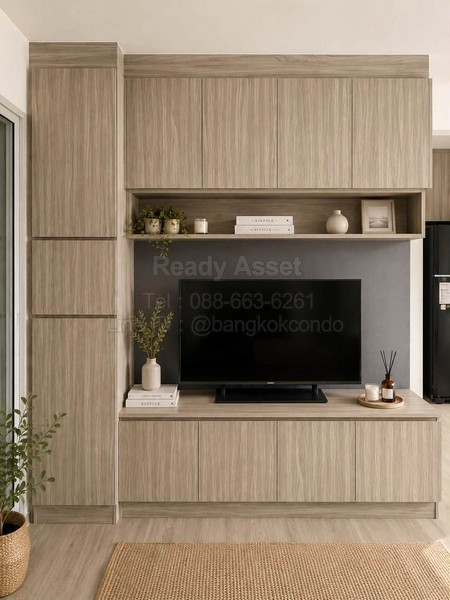 CR6906-R1001 ให้เช่าคอนโด Regent Home Bangna ขนาด 28.27 ตรม 1 ห้องนอน ใกล้ BTSบางนา ห้องสวยตกแต่งพร้อมเข้าอยู่ – รูปที่ 3