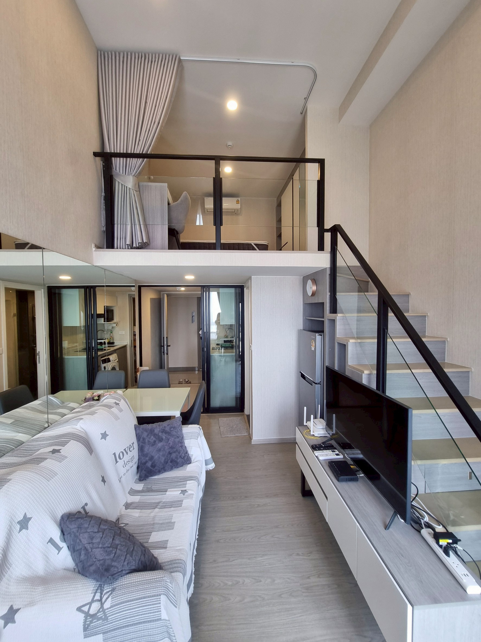 ✨ ให้เช่า Origin Plug and Play Ramkhamhaeng Triple Station คอนโดสวยหรู ห้อง Duplex 2 ชั้น  ✨  – รูปที่ 2
