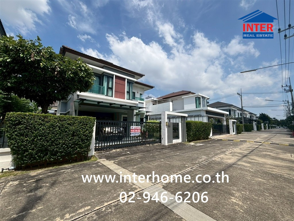 บ้านเดี่ยว 2 ชั้น 68 ตร.ว. หมู่บ้าน เอ็นซี ออนกรีน ฌาร์ม คลาสสิก ใกล้สนามกอล์ฟธัญญะ ซอยลำลูกกา71 ถนนลำลูกกา ถนนลำลูกกา71 ลำลูกกา ปทุมธานี – รูปที่ 2