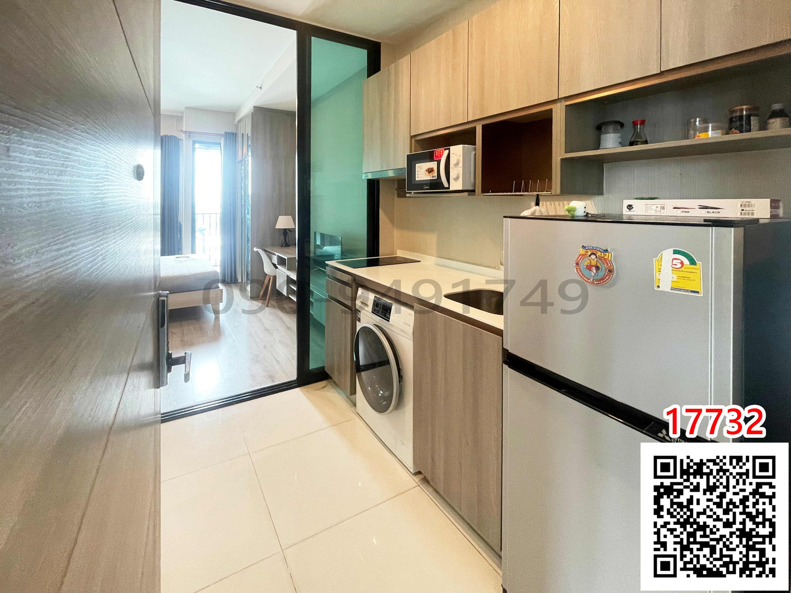 เช่า คอนโด KnightsBridge Collage รามคำแหง ชั้น 17 ใกล้ เดอะมอลล์ บางกะปิ   – รูปที่ 3