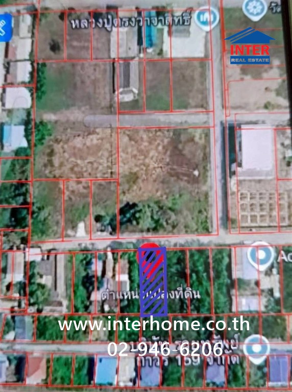 Empty land 107 sq m. Land near Bangkok Thonburi University, Thawi Watthana Road, Phetkasem Road, Borommaratchachonnani Road, Thawi Watthana District, Bangkok. – รูปที่ 4