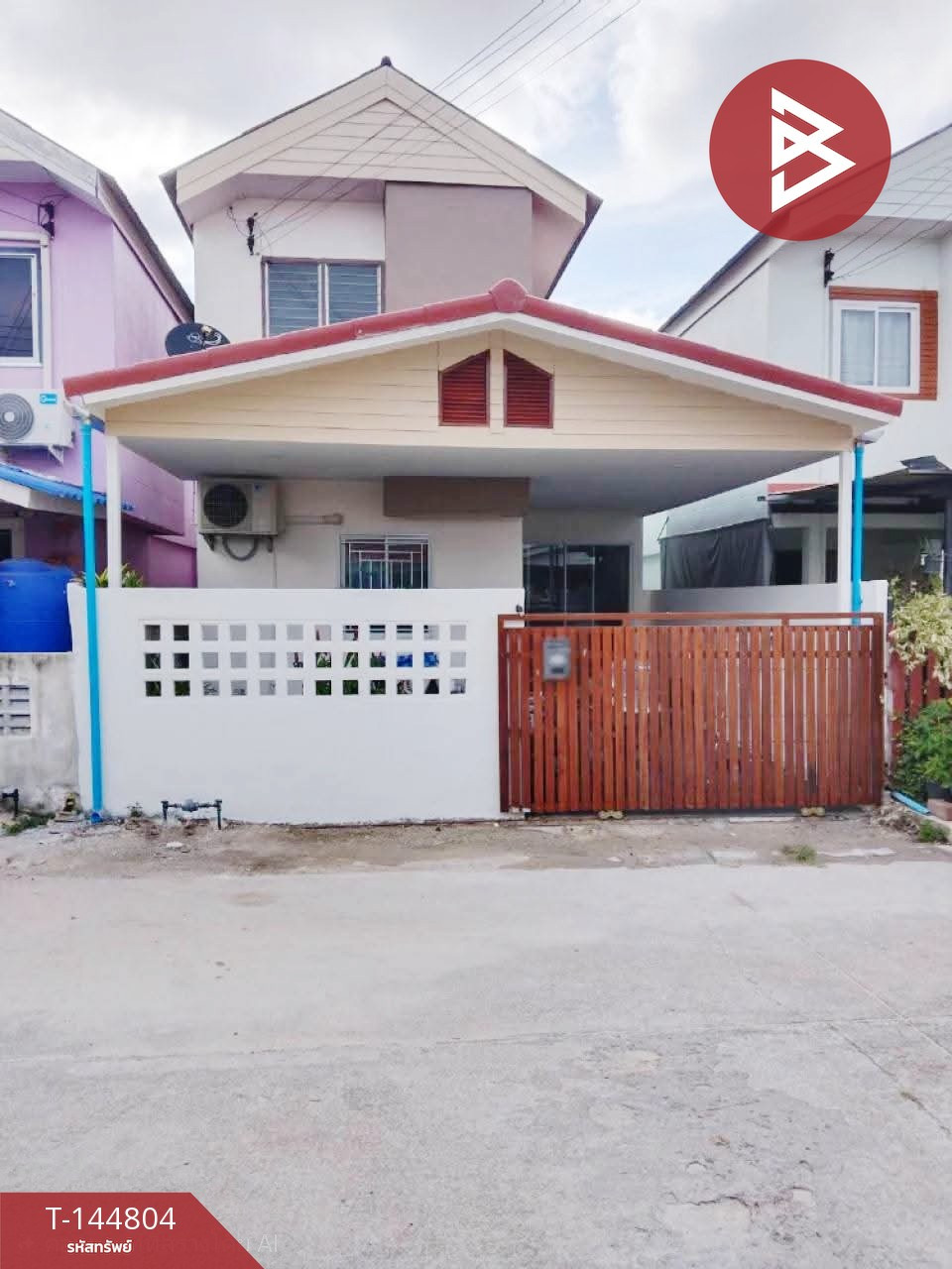 2-story detached house for sale, area 21.2 sq m, Ban Chang, Rayong. 2-story detached house for sale, area 21.2 sq m, Ban Chang, Rayong.