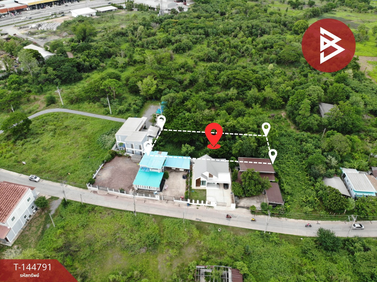 Land for sale, area 2 ngan 53.9 sq m, Chum Phae, Khon Kaen – รูปที่ 3
