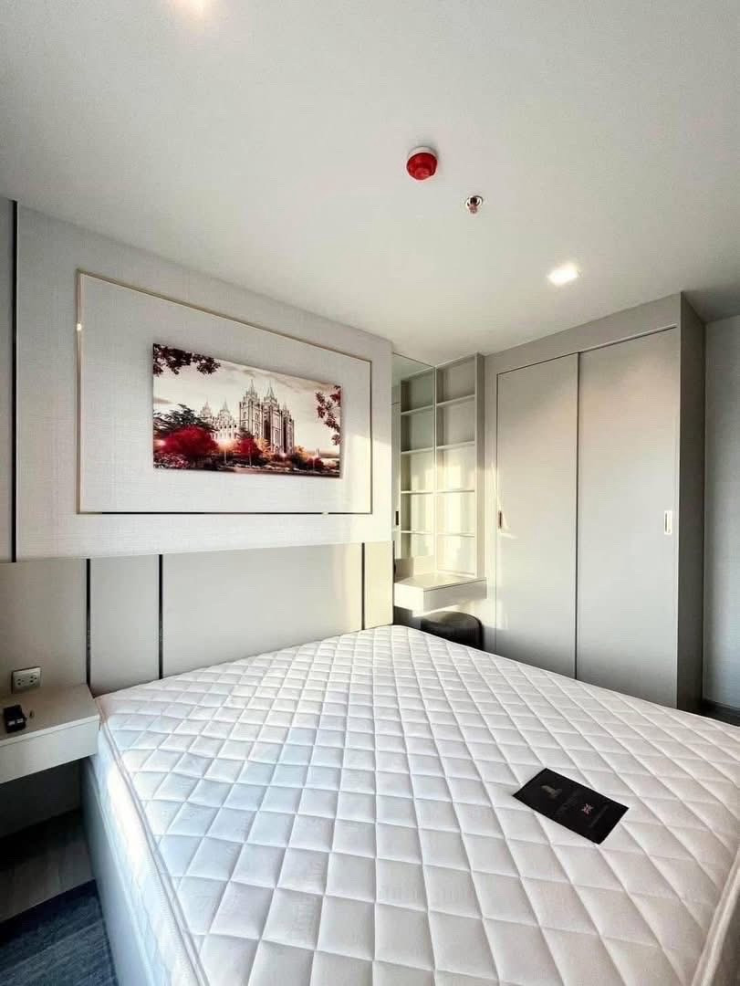 🏢 Life Asoke Rama 9 👫🤍 Beautifully decorated room, warm tones, fully furnished | 🌇 30th floor, city view | 🌿 Premium common area