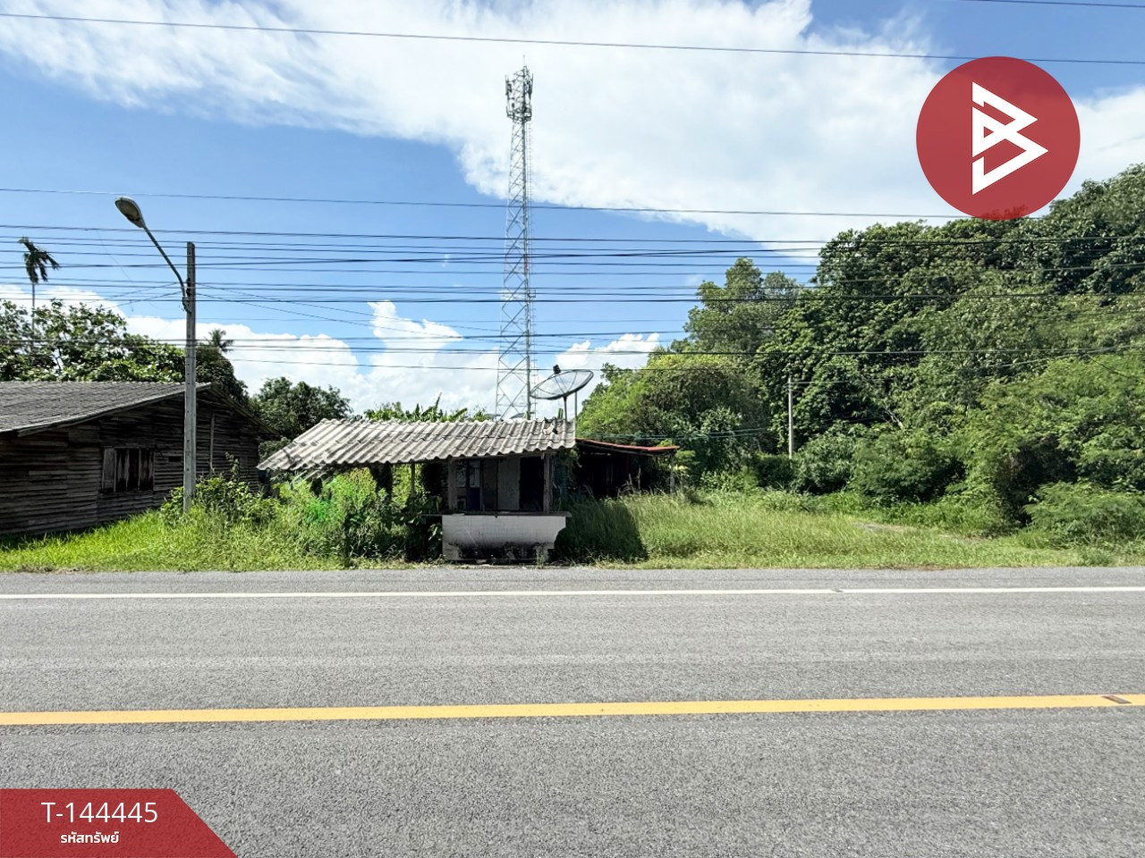 Land for sale, area 2 rai 57 square wa, Laem Sing, Chanthaburi.