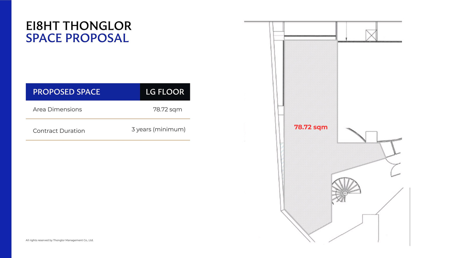 Retail Space for Lease | Eight Thonglor (Open 24 hours)