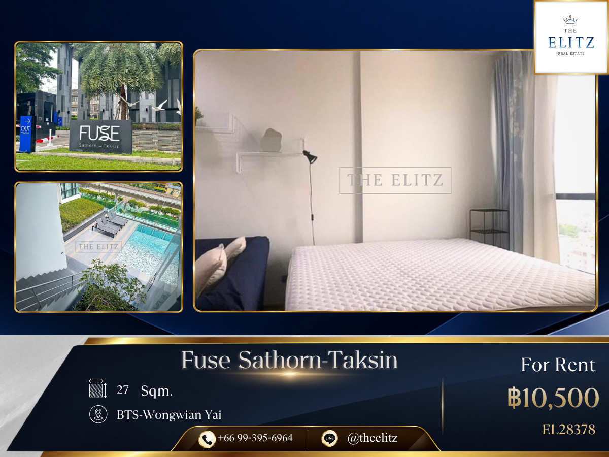  ✨ Your Private Resort Oasis - Premium Condo for Rent near Sathorn-Taksin ✨
