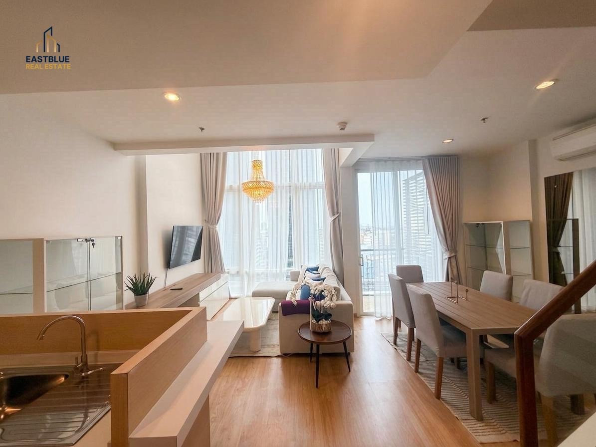 ***ขายด่วน พร้อมเข้าอยู่**** Duplex 1bed 2bath | 70 ตร.ม ห้องรีโนเวทใหม่ ตกแต่งสวย /  ราคานี้หาไม่ได้แล้ว! ขายเพียง 12.5MB ‼️| สนใจติดต่อเซลล์ประจำโครงการ K. เฌอเอม 099-620-2888 