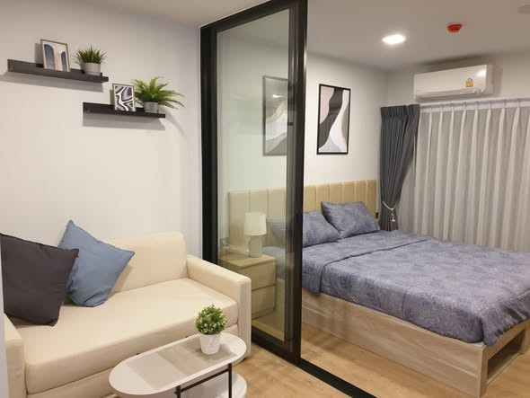 🔥 Beautiful room KAVE TU near Thammasat University, Rangsit Center | Pool view, 7th floor, fully furnished, complete electrical appliances. Ready to move in on 10 August, only 10,500 baht/month. Reserve in advance today! – รูปที่ 3