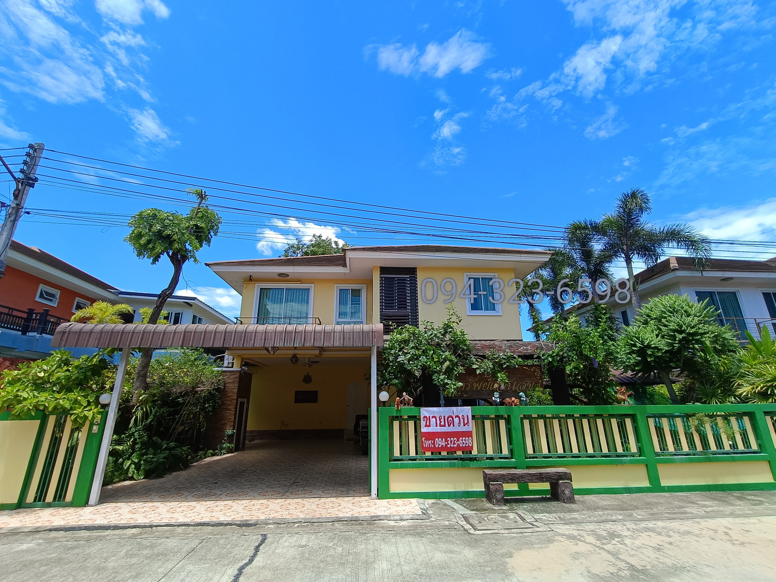 For sale: 2-storey detached house, 90 sq m., overpriced, very good condition, beautifully decorated, in the heart of Ratchaburi. For sale: 2-storey detached house, 90 sq m., overpriced, very good condition, beautifully decorated, in the heart of Ratchaburi.