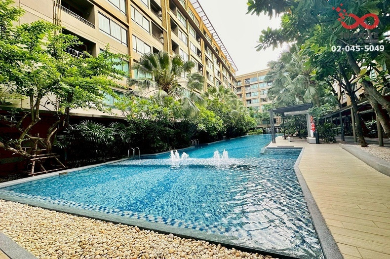 Condo for sale, Metro Luxe Ratchada, 28.10 sq m., 6th floor, beautiful room, ready to move in, near MRT Huai Khwang.