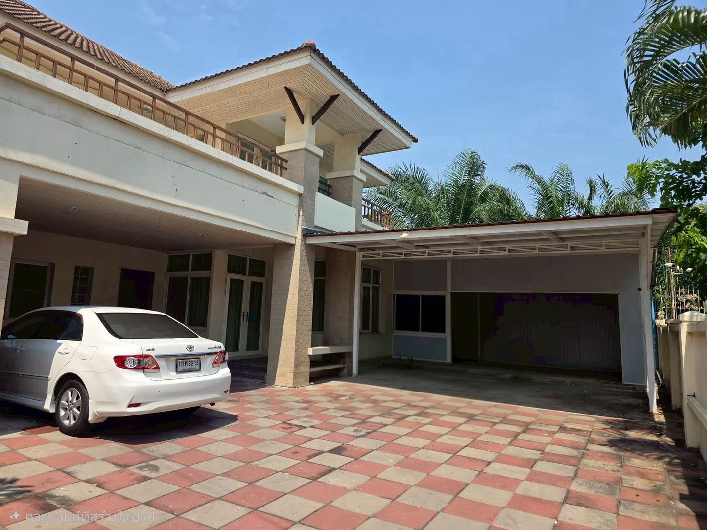 ⚡ For rent, 2-story detached house, Baan Suan Amonphan Village, Suan Siam, near BTS, size 95 sq m. ⚡