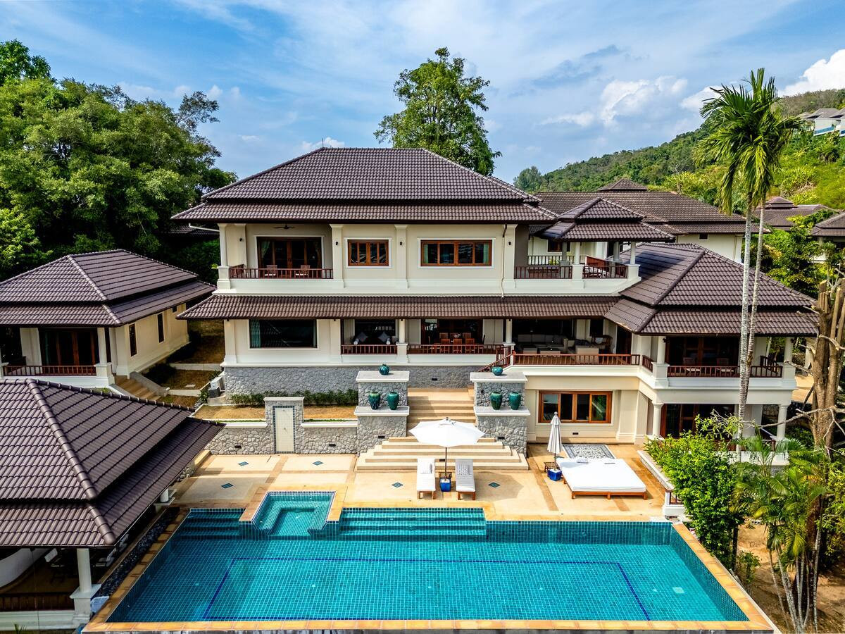 Rare 6BR Hillside Pool Villa with Sea Views Near Laguna Phuket - U6171085 Rare 6BR Hillside Pool Villa with Sea Views Near Laguna Phuket - U6171085