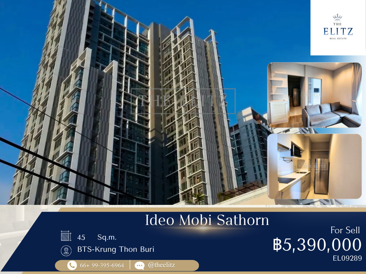 ✨ The Absolute Best Value Deal at the Gateway to Sathorn! High-end luxury condo for sale next to BTS [0 meters]—guaranteed lowest price for this unit size! ✨