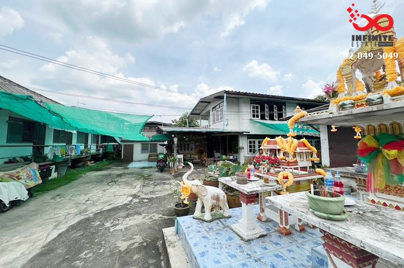 ขายที่ดิน 218 ตร.ว. พร้อมสิ่งปลูกสร้าง แปลงมุม ซอยรามอินทรา 47 ใกล้ทางพิเศษฉลองรัช  รถไฟฟ้าสายสีชมพู สถานีมัยลาภ – รูปที่ 3