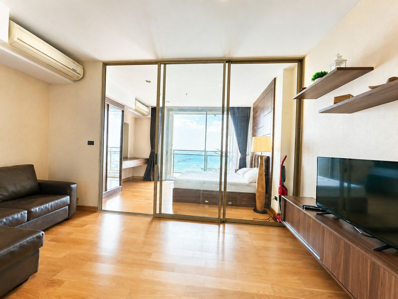 ให้เช่าคอนโด Marina Bayfront Sriracha วิวทะเล 1 ห้องนอน – รูปที่ 3