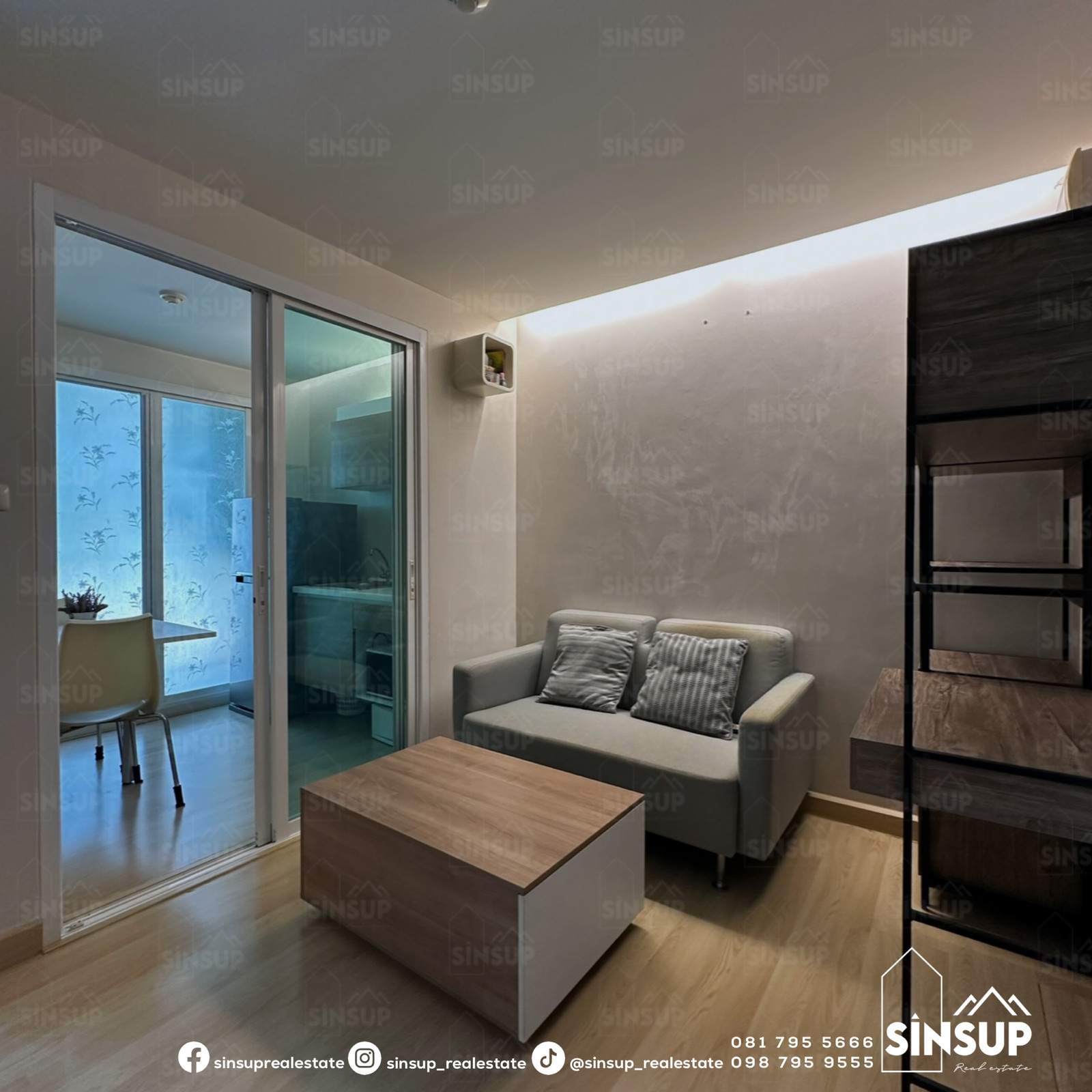 🏡 ให้เช่า 𝐄𝐦𝐞𝐫𝐚𝐥𝐝 𝐑𝐞𝐬𝐢𝐝𝐞𝐧𝐜𝐞 𝐑𝐚𝐭𝐜𝐡𝐚𝐝𝐚 พร้อมอยู่ ใกล้ MRT ห้วยขวาง เดินทางสะดวก! ✨ – รูปที่ 3
