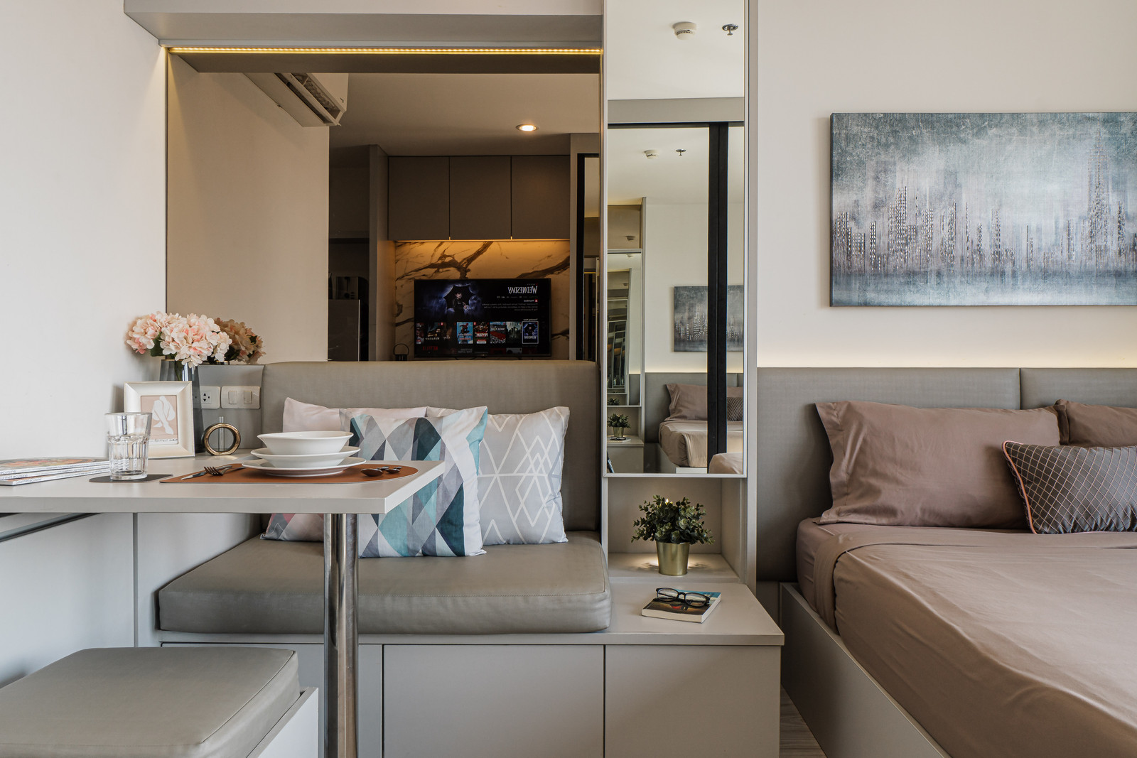 Condo for sale IDEO Mobi Wongsawang Interchange Studio 22 sq m. | 21st floor | Open view, ready to move in.