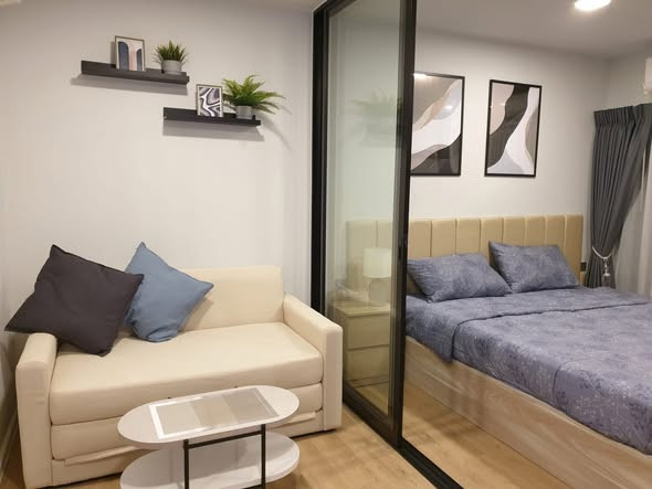 🔥 Beautiful room KAVE TU near Thammasat University, Rangsit Center | Pool view, 7th floor, fully furnished, complete electrical appliances. Ready to move in on 10 August, only 10,500 baht/month. Reserve in advance today!